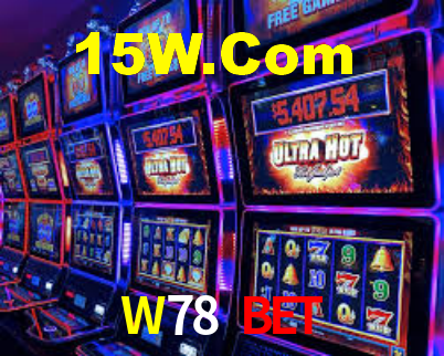 Interface do App W78 Bet